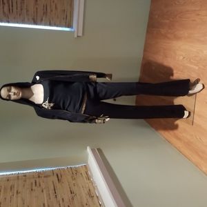 Picalina 3 Piece Rhinestone & Stud Embellished Sweat Set Size M/L